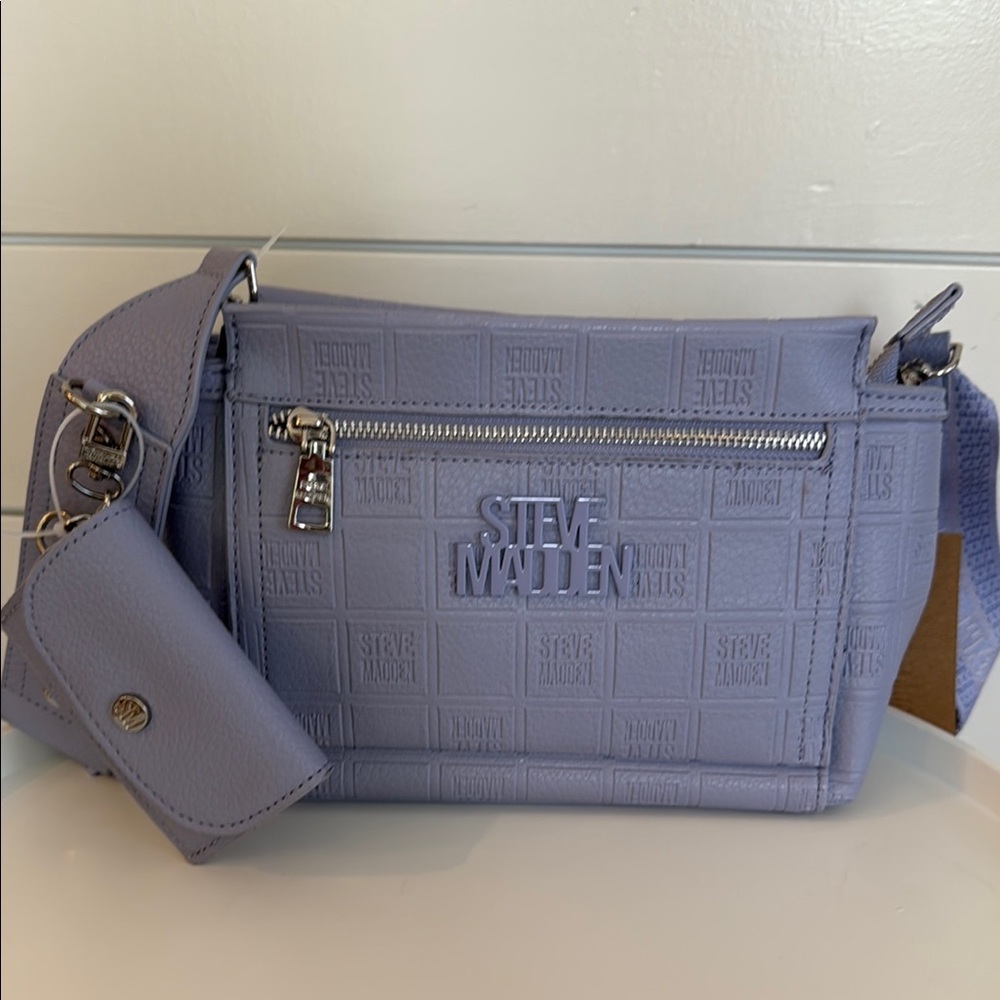 NWT Steve Madden Lavender Crossbody Bag